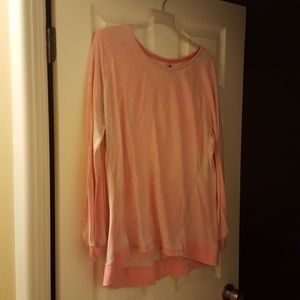 Pink light weight shirt